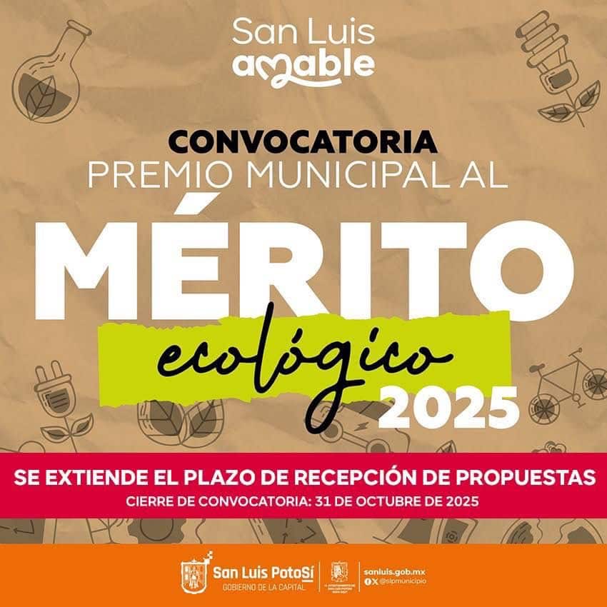 mérito ecológico premio gobierno municipal slp