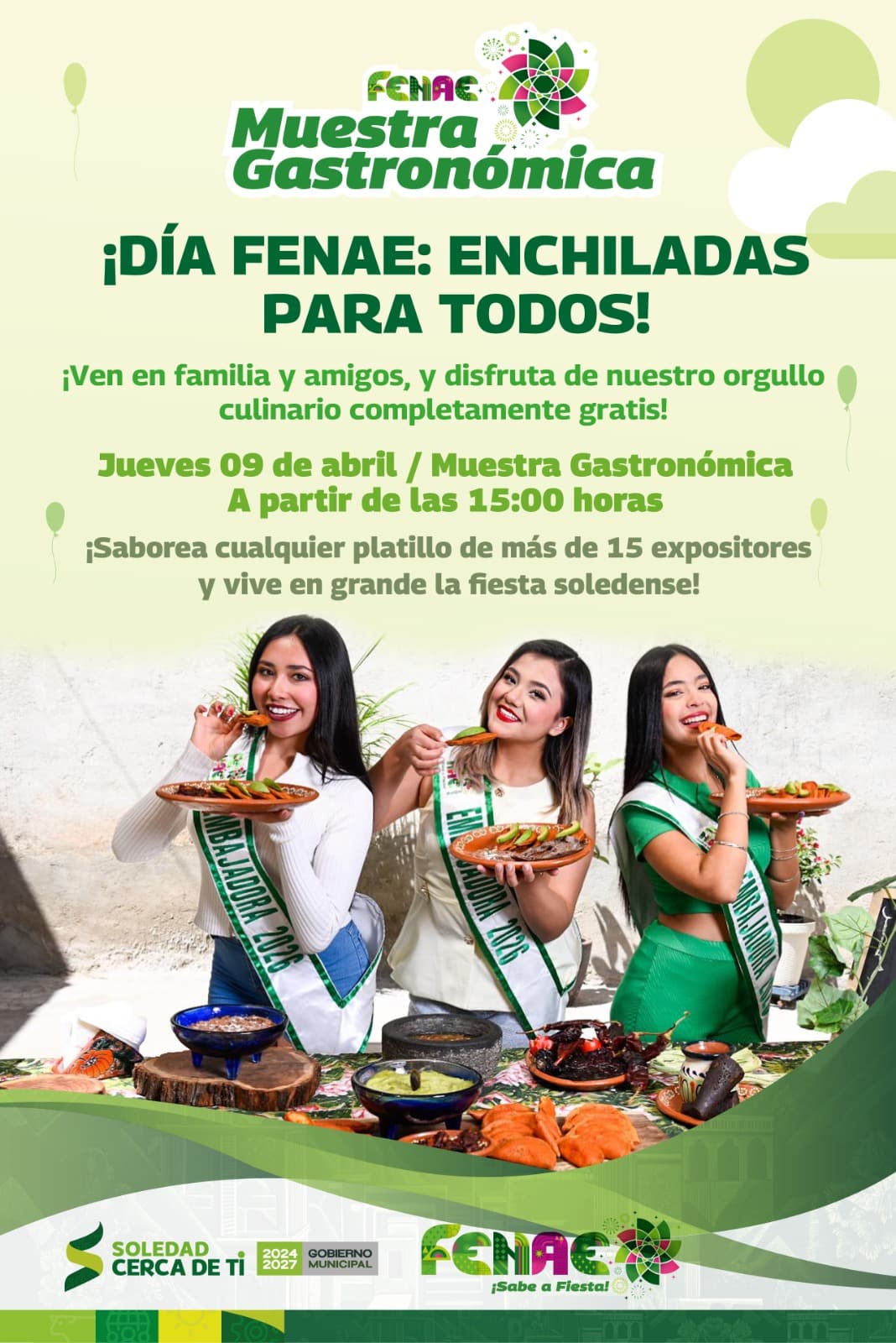 muestra gastronómica soledad slp