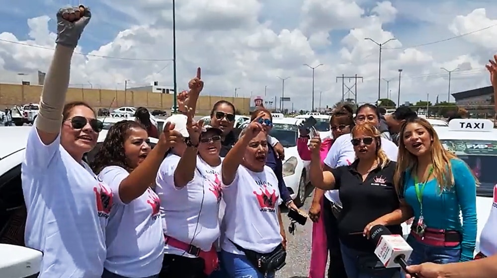 mujeres taxistas slp