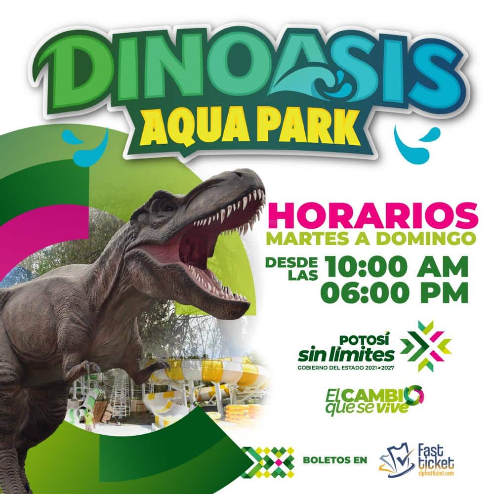 espectáculos parque tangamanga dinoasis