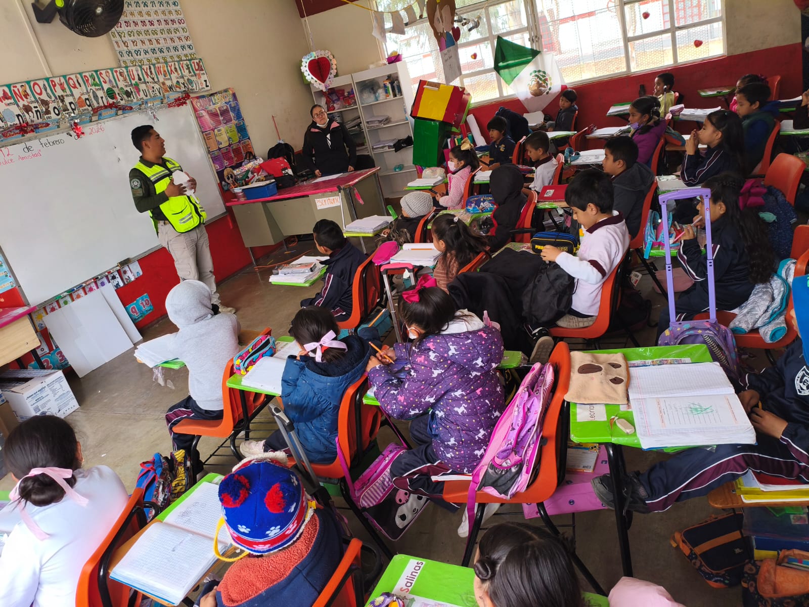 patrulla escolar villa de pozos