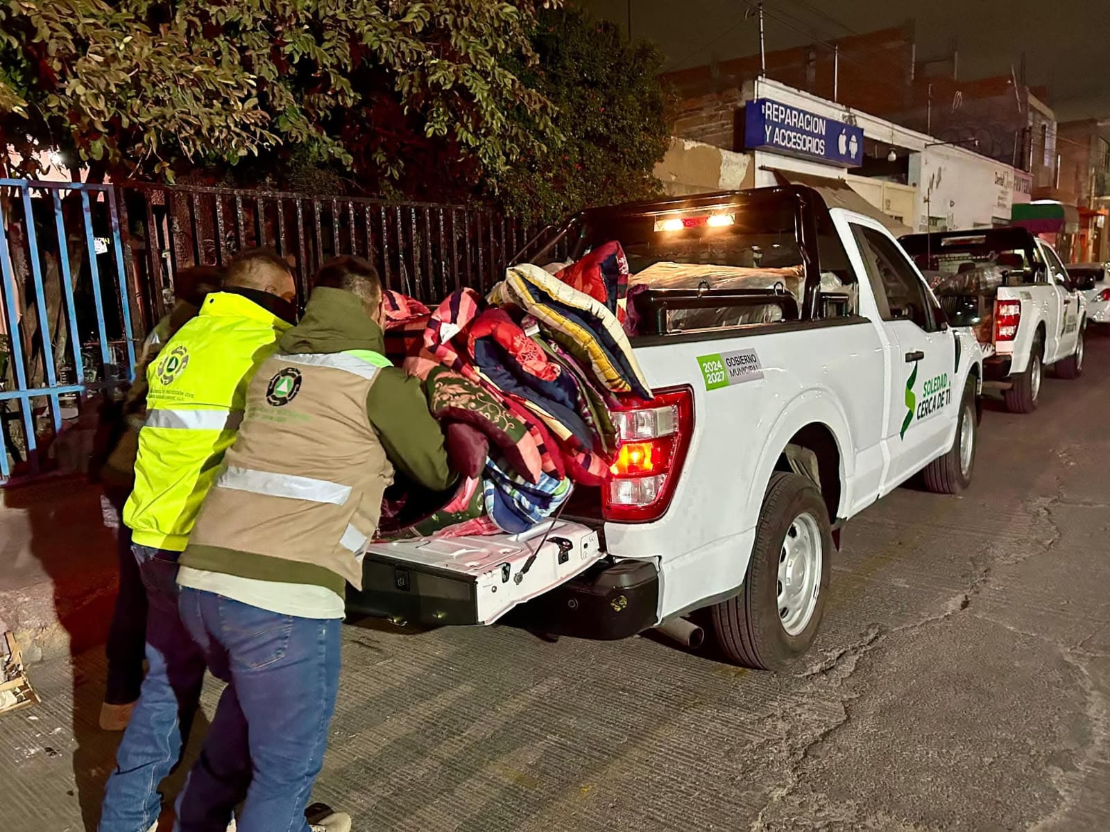 protección civil soledad frío