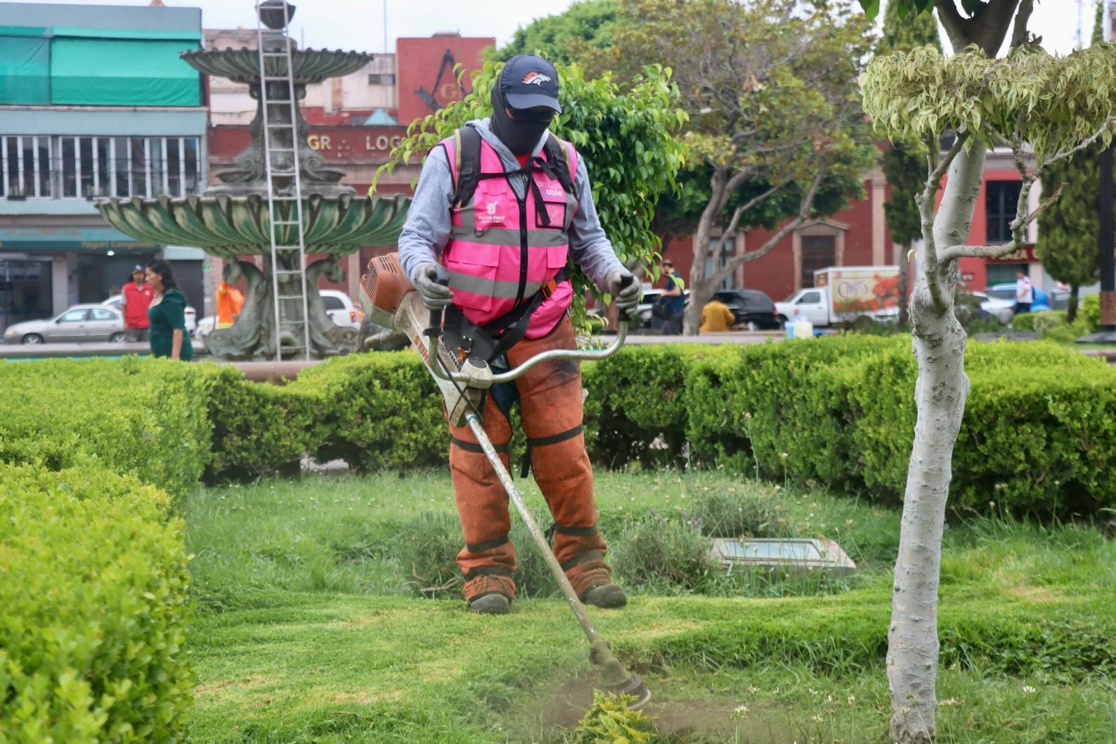 plazas jardines gobierno municipal slp