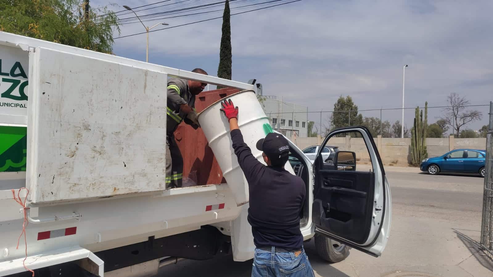 recolección basura villa de pozos