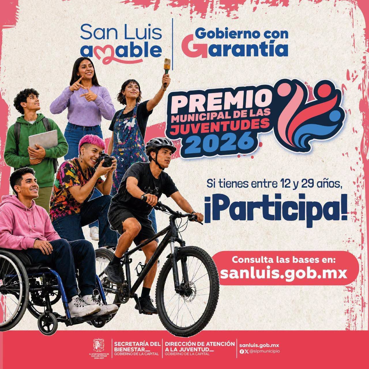 premio juventudes gobierno municipal slp