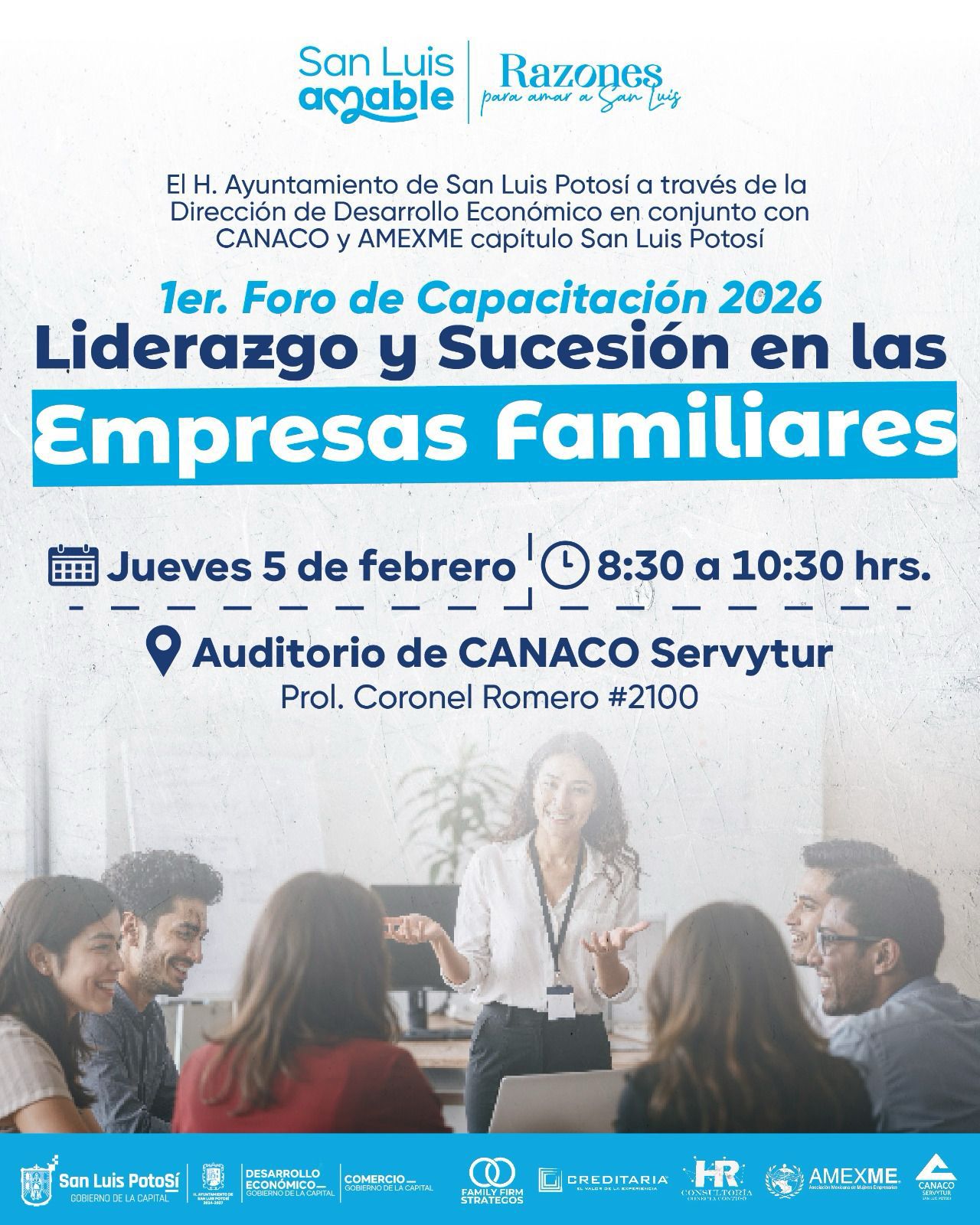 profesionalización empresas gobierno municipal slp