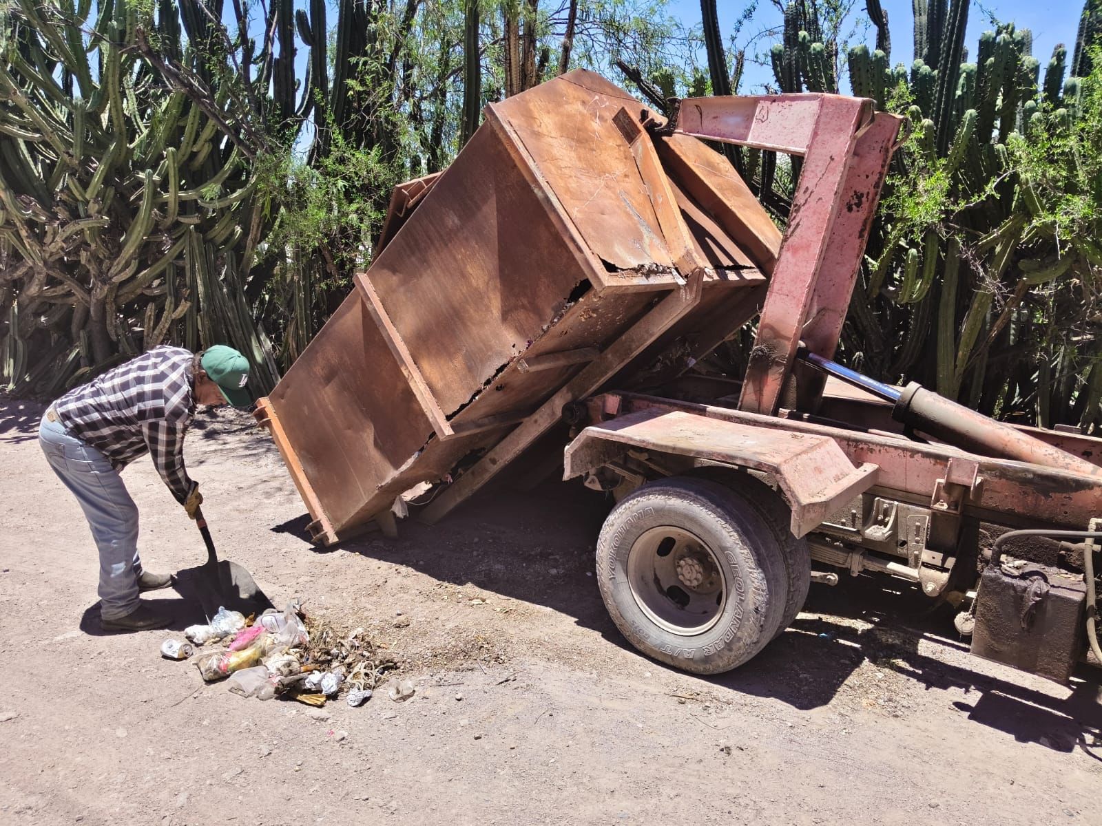 recolección basura bocas