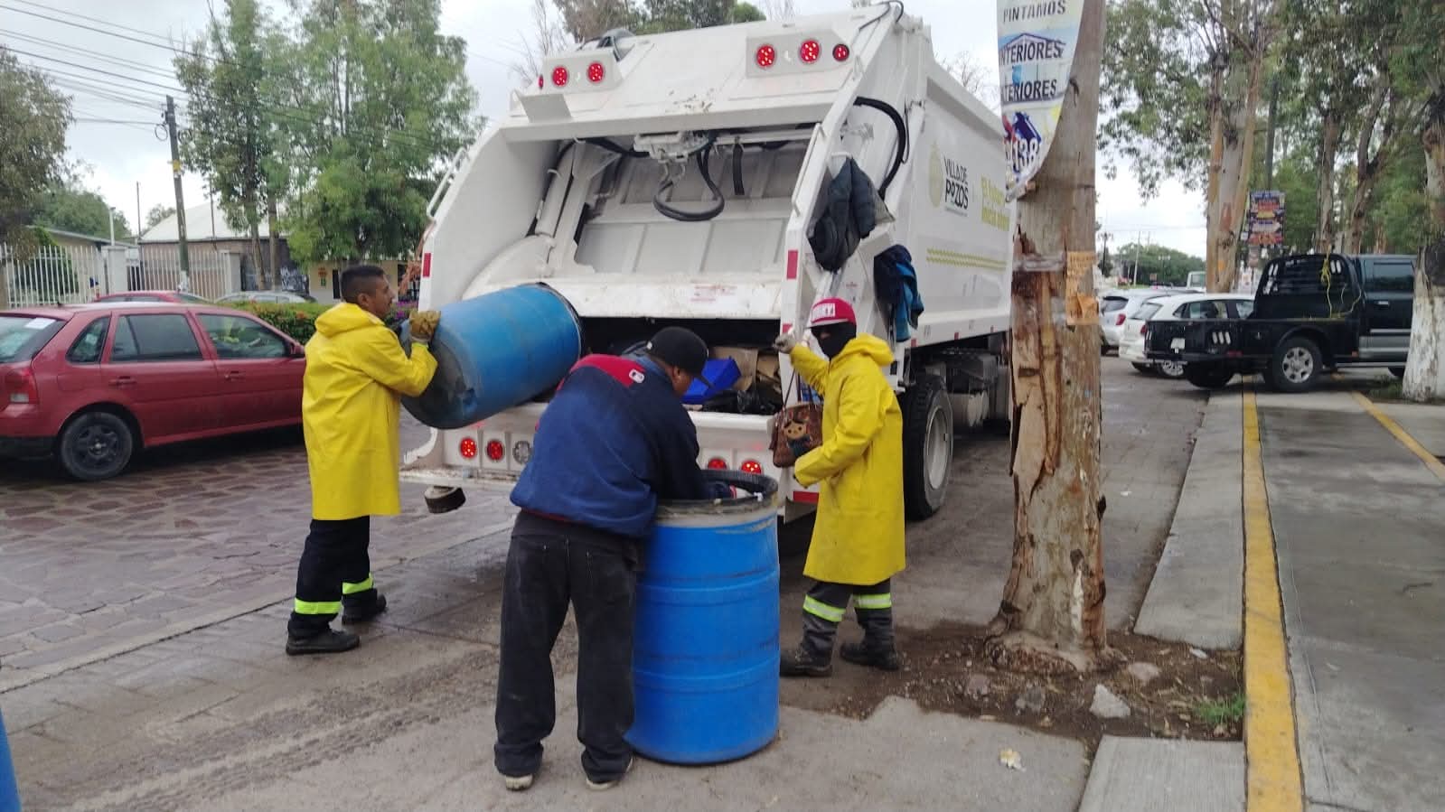 recolección basura villa de pozos
