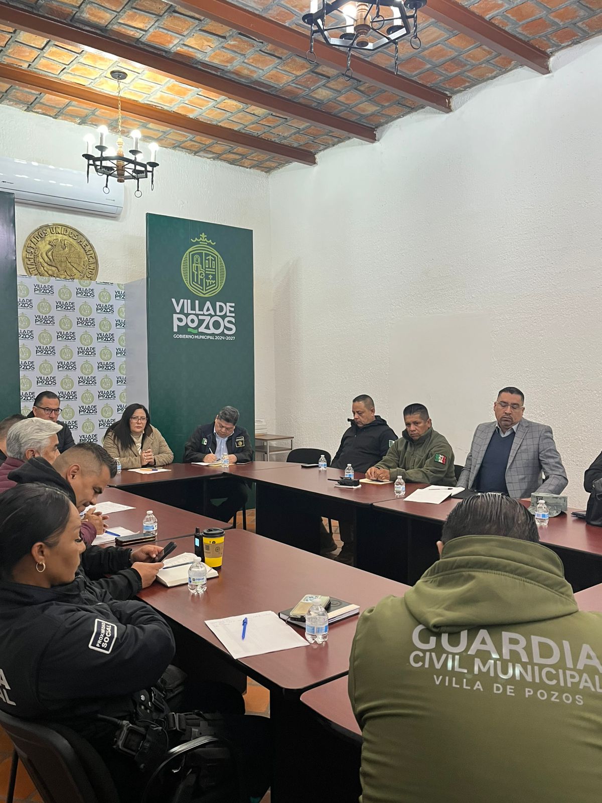 seguridad villa de pozos