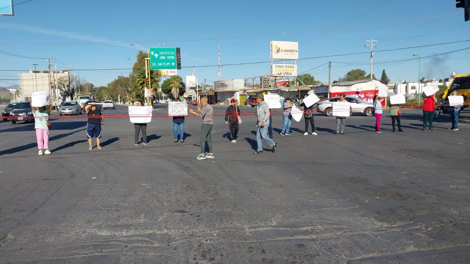 soledad manifestación