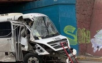 transporte de personal choque un lesionado