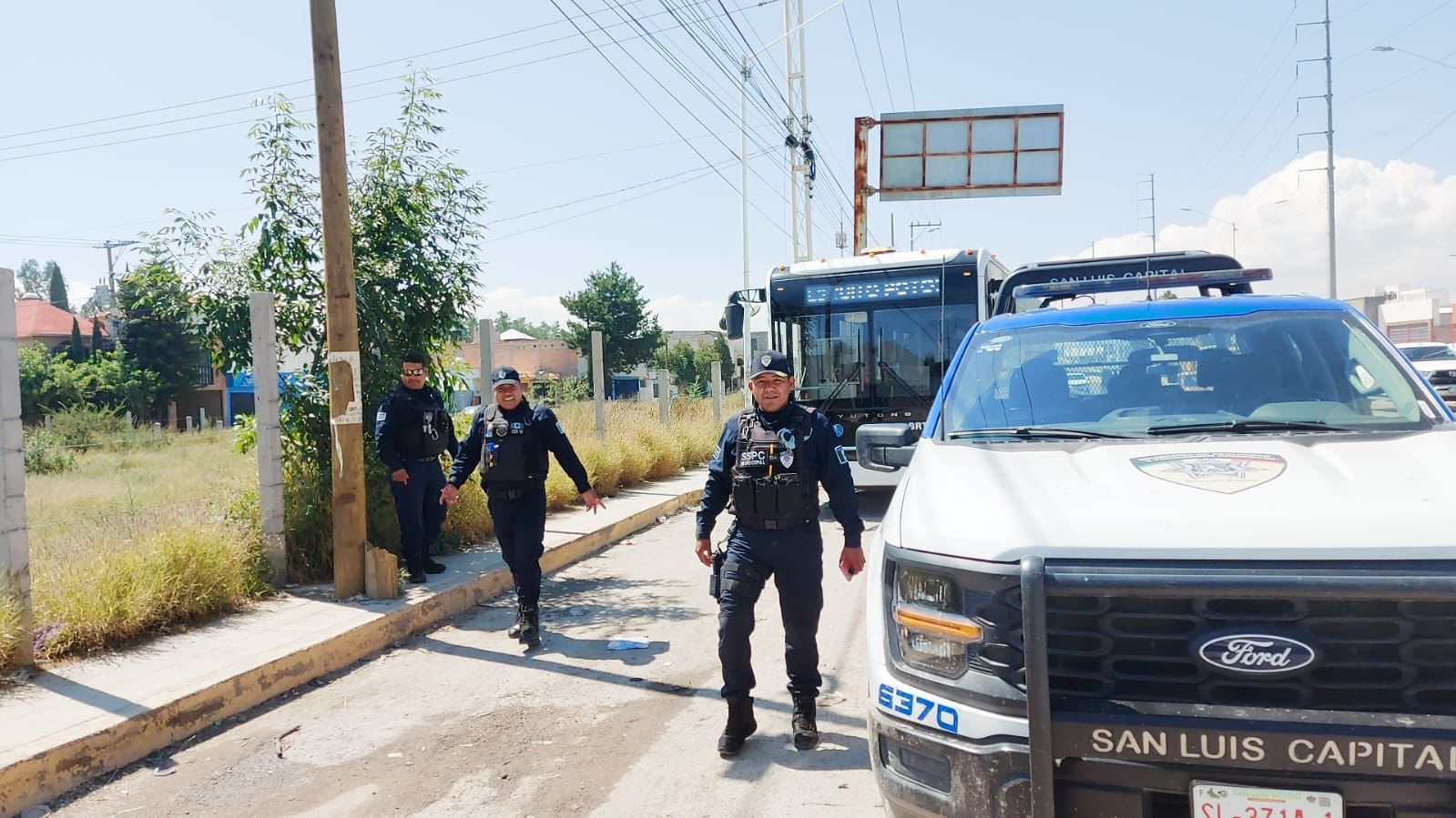 operativo transporte público seguridad slp