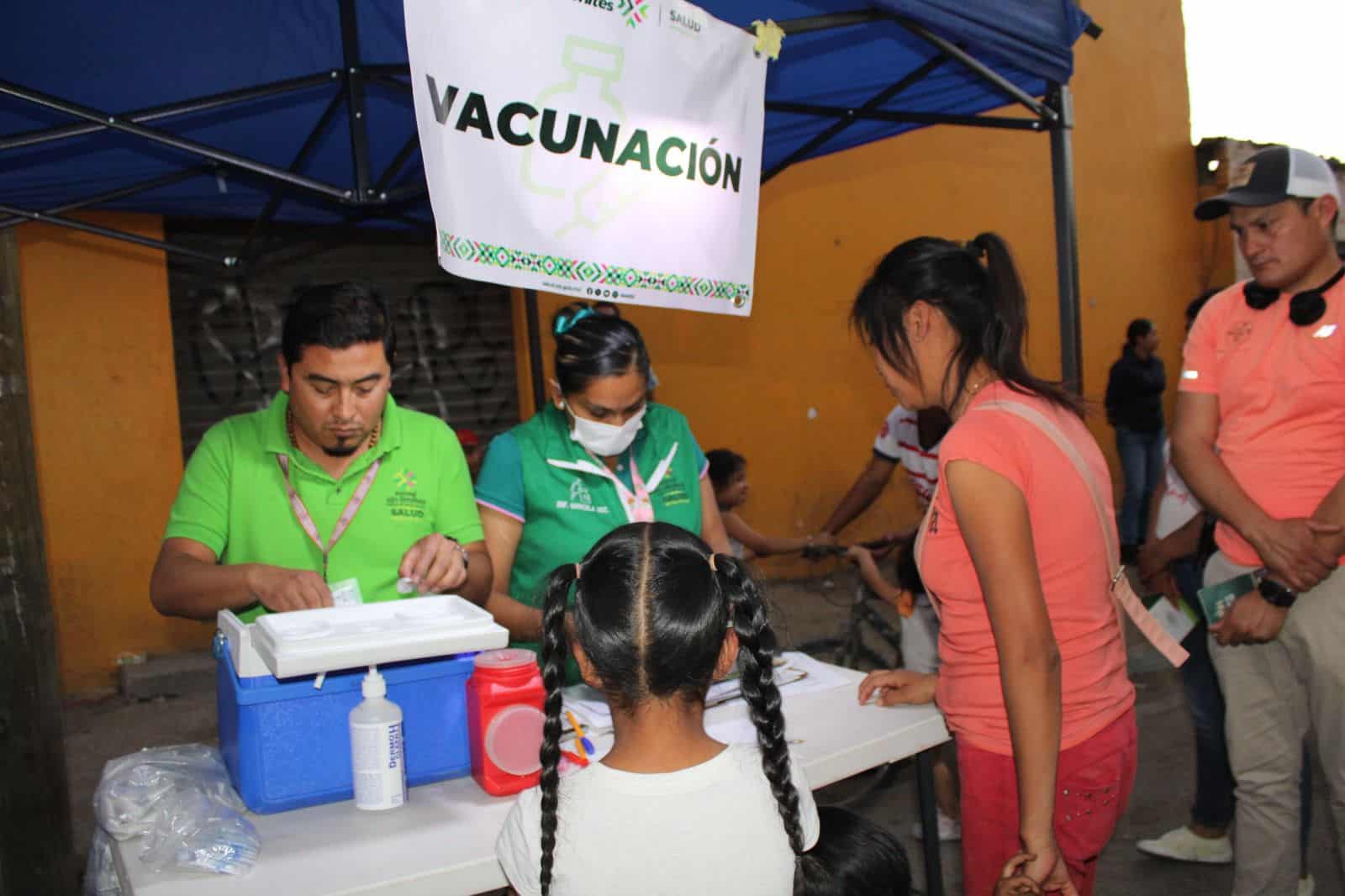 vacunación sarampión gobierno del estado