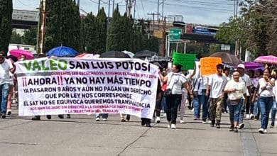 valeo trabajadores manifestación