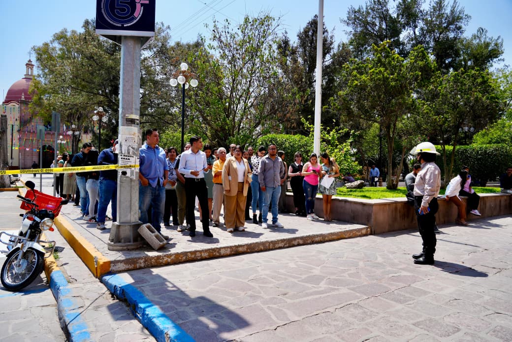 villa de pozos simulacro nacional