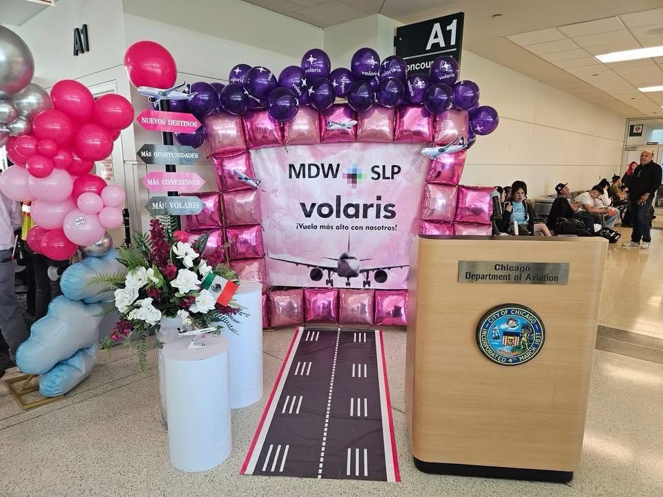 slp vuelo chicago turismo gobierno del estado